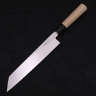 Kiritsuke White Steel #2 Kasumi Büffelhorn und Magnolienholz Griff 240mm-[Musashi]-[Japan-Küchenmesser]