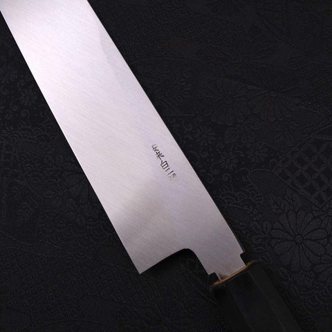Kiritsuke White Steel #2 Kasumi Büffelhorn und Magnolienholz Griff 240mm-[Musashi]-[Japan-Küchenmesser]