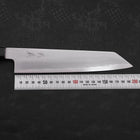 Kiritsuke White Steel #2 Kasumi Büffelhorn und Teakholz Griff 210mm-[Musashi]-[Japan-Küchenmesser]