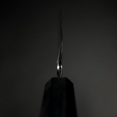 Kiritsuke White Steel #2 Kasumi Dunkelblauer Urushi Griff 230mm-[Musashi]-[Japan-Küchenmesser]