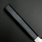 Kiritsuke White Steel #2 Kasumi Dunkelblauer Urushi Griff 230mm-[Musashi]-[Japan-Küchenmesser]