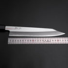 Kiritsuke White Steel #2 Kasumi Dunkelblauer Urushi Griff 230mm-[Musashi]-[Japan-Küchenmesser]