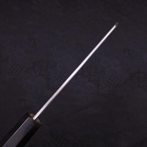 Kiritsuke White Steel #2 Kurouchi Buffalo Magnolia Handle 135mm