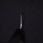 Kiritsuke White Steel #2 Kurouchi Büffelhorn und Magnolienholz Griff 200mm-[Musashi]-[Japan-Küchenmesser]