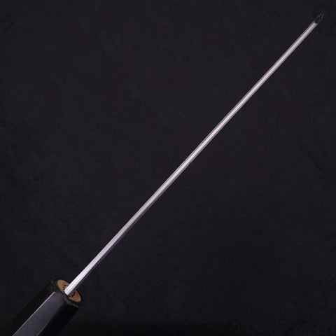 Kiritsuke White Steel #2 Kurouchi Büffelhorn und Magnolienholz Griff 200mm-[Musashi]-[Japan-Küchenmesser]