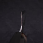 Kiritsuke White Steel #2 Kurouchi Büffelhorn und Magnolienholz Griff 240mm-[Musashi]-[Japan-Küchenmesser]