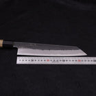 Kiritsuke White Steel #2 Kurouchi Büffelhorn und Magnolienholz Griff 240mm-[Musashi]-[Japan-Küchenmesser]