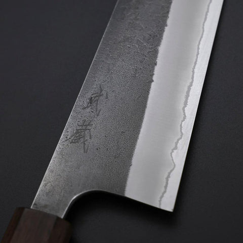 Kiritsuke White Steel #2 Kurouchi Nashiji Eschenholz Griff 210mm-[Musashi]-[Japan-Küchenmesser]