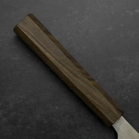 Kiritsuke White Steel #2 Nashiji Asch-Holz 210mm-[Musashi]-[Japan-Küchenmesser]