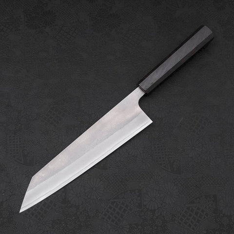 Kiritsuke White Steel #2 Nashiji Ebenholz Griff210mm-[Musashi]-[Japan-Küchenmesser]