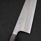 Kiritsuke White Steel #2 Nashiji Ebenholz Griff210mm-[Musashi]-[Japan-Küchenmesser]