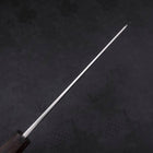 Kiritsuke White Steel #2 Nashiji Ebenholz Griff210mm-[Musashi]-[Japan-Küchenmesser]