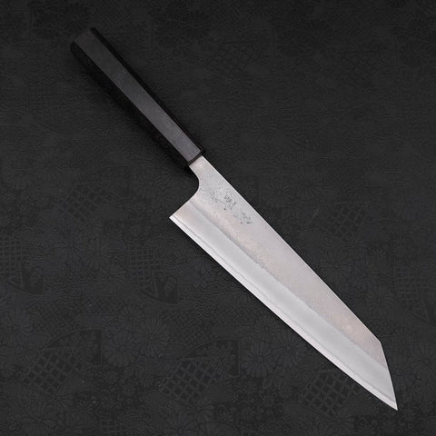 Kiritsuke White Steel #2 Nashiji Ebenholz Griff210mm-[Musashi]-[Japan-Küchenmesser]