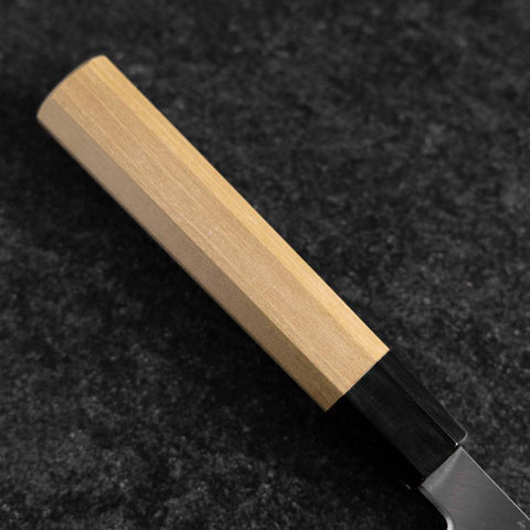 Kiritsuke Yanagiba Blue Steel #2 Kasumi Büffelhorn und Magnolienholz Griff 260mm-[Musashi]-[Japan-Küchenmesser]