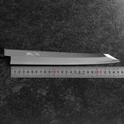 Kiritsuke Yanagiba Blue Steel #2 Kasumi Büffelhorn und Magnolienholz Griff 260mm-[Musashi]-[Japan-Küchenmesser]