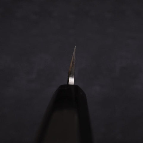 Kiritsuke Yanagiba Silver Steel #3 Kasumi Büffelhorn und Ebenholz Griff 240mm-[Musashi]-[Japan-Küchenmesser]