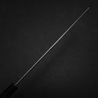 Kiritsuke Yanagiba Silver Steel #3 Kasumi Büffelhorn und Ebenholz Griff 300mm-[Musashi]-[Japan-Küchenmesser]