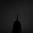 Kiritsuke Yanagiba Silver Steel #3 Kasumi Büffelhorn und Ebenholz Griff 300mm (Sori)-[Musashi]-[Japan-Küchenmesser]