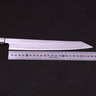 Kiritsuke Yanagiba Silver Steel #3 Walnussholz Griff 240mm-[Musashi]-[Japan-Küchenmesser]