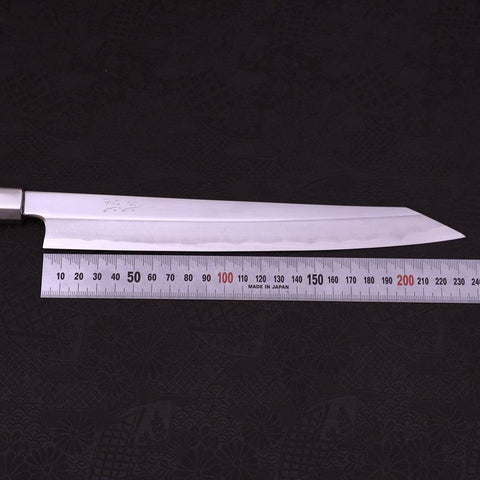 Kiritsuke Yanagiba Silver Steel #3 Walnussholz Griff 240mm-[Musashi]-[Japan-Küchenmesser]
