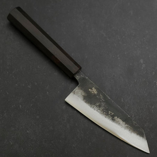 Kobunka Blue Steel #2 Kurouchi Ebenholz Griff 120mm