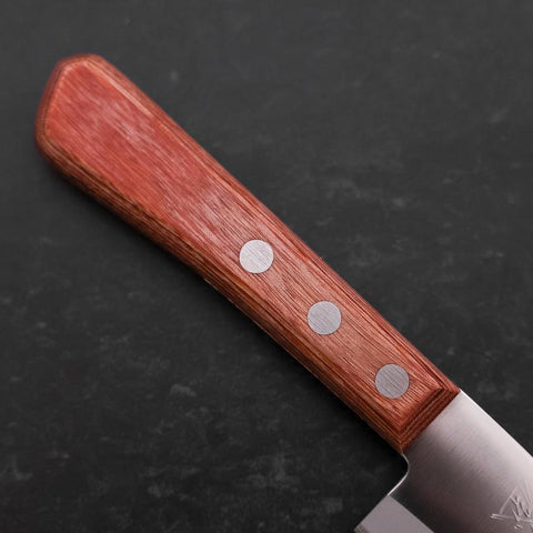 Kodeba AUS-6 Polished Brown Western Handle 95mm (3.7”)-[Musashi]-[Japan-Küchenmesser]