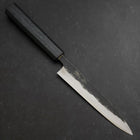 Koyanagi Blue Steel #1 Kurouchi Dunkelblauer Urushi Griff 150mm-[Musashi]-[Japan-Küchenmesser]