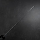 Koyanagi Blue Steel #2 Kurouchi Damast Büffelhorn und Ebenholz Griff 135mm-[Musashi]-[Japan-Küchenmesser]