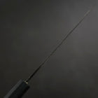 Koyanagi Blue steel #1 Kurouchi Dunkelblauer Urushi Griff 150mm-[Musashi]-[Japan-Küchenmesser]