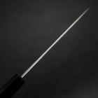 Koyanagi White Steel #2 Kasumi Chokin Glückswolke Büffelhorn und Ebenholz Griff 135mm-[Musashi]-[Japan-Küchenmesser]