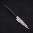 Koyanagi White Steel #2 Kasumi Chokin "Sonne Im Wolkenmeer" Büffelhorn und Ebenholz Griff 110mm-[Musashi]-[Japan-Küchenmesser]