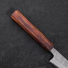 Koyanagi White Steel #2 Nashiji Sumi Urushi Griff 120mm-[Musashi]-[Japan-Küchenmesser]