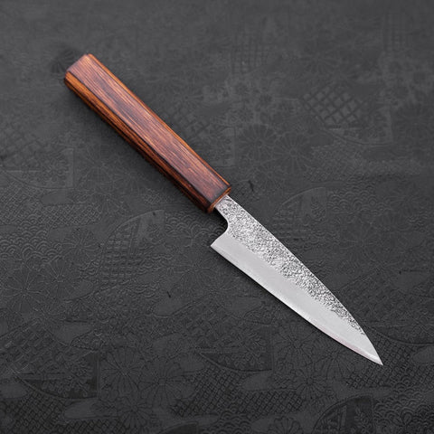 Koyanagi White Steel #2 Nashiji Sumi Urushi Griff 120mm-[Musashi]-[Japan-Küchenmesser]