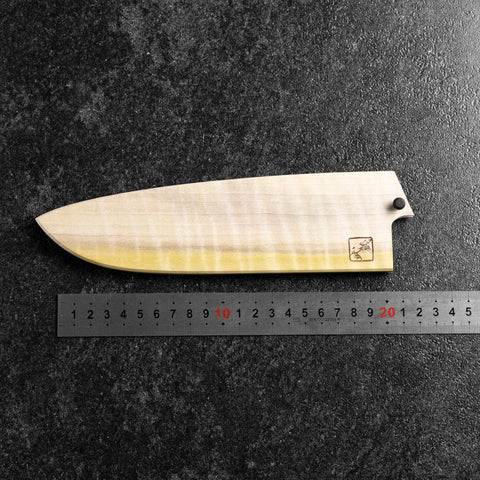 MUSASHI – Magnolienholz Saya-Scheide für Santoku-Messer mit Pin 165/180mm-[Musashi]-[Japan-Küchenmesser]