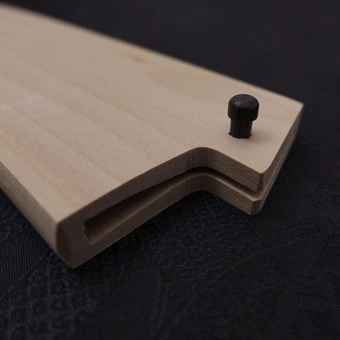 Magnolia Saya Sheath for Nakiri Knife with Pin 180mm (7”)