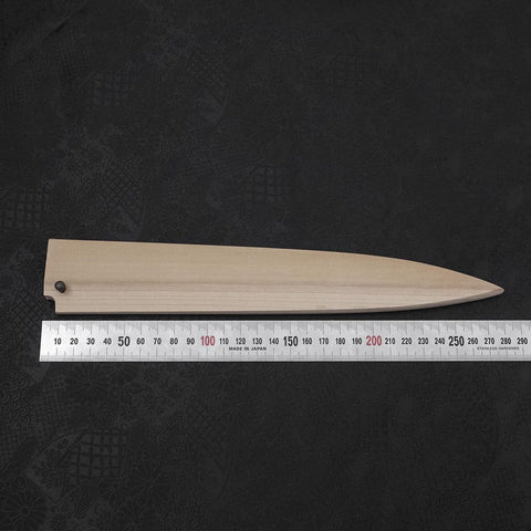 Magnolie Saya Scheide für Yanagiba mit Pin, 240mm-[Musashi]-[Japan-Küchenmesser]