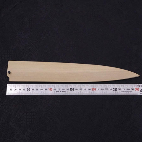 Magnolie Saya Scheide für Yanagiba mit Pin, 270mm-[Musashi]-[Japan-Küchenmesser]