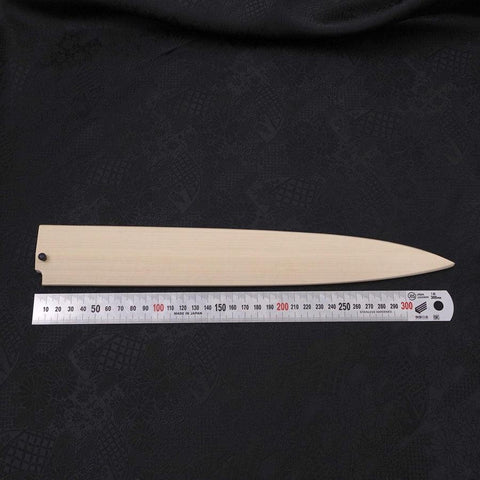 Magnolie Saya Scheide für Yanagiba mit Pin, 300mm-[Musashi]-[Japan-Küchenmesser]