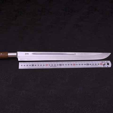 Maguro Silver Steel #3 Japanische Pagode Griff 345mm-[Musashi]-[Japan-Küchenmesser]