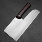 Menkiri (Nudelmesser) Blue Steel #2 Poliert Roter Urushi Griff 300mm-[Musashi]-[Japan-Küchenmesser]