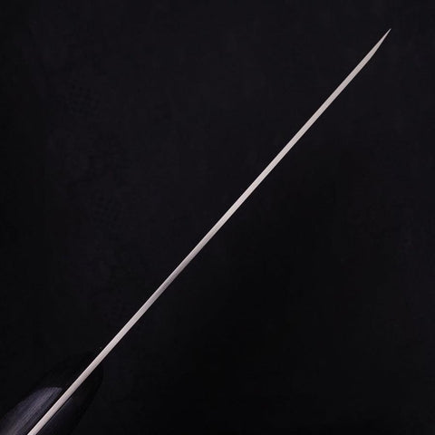 Menkiri (Nudelmesser) Molybdän Poliert Schwarzer Kirschholz Griff 330mm-[Musashi]-[Japan-Küchenmesser]