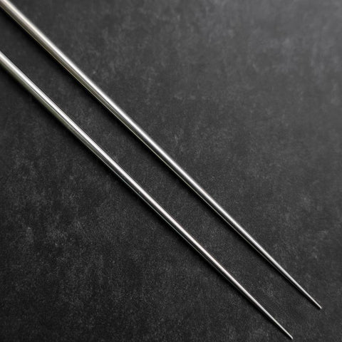 Moribashi Chopsticks Honyaki Stainless Dawn Handle 180mm-[Musashi]-[Japan-Küchenmesser]