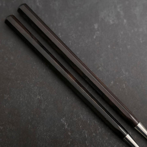 Moribashi Chopsticks Honyaki Stainless Dawn Handle 180mm-[Musashi]-[Japan-Küchenmesser]
