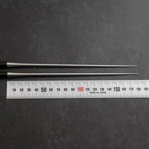 Moribashi Chopsticks Honyaki Stainless Dawn Handle 180mm-[Musashi]-[Japan-Küchenmesser]