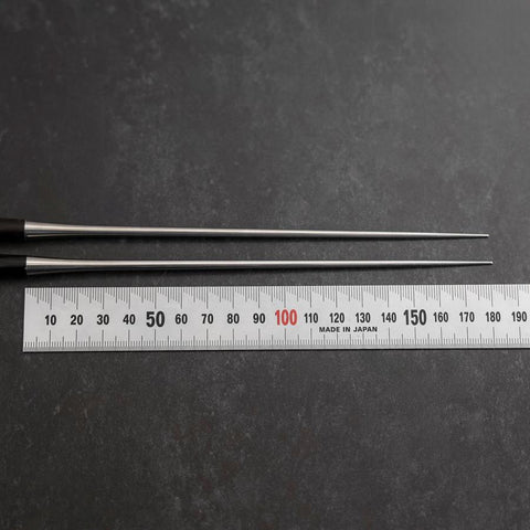 Moribashi Essstäbchen Honyaki Edelstahl Dawn Griff 180mm-[Musashi]-[Japan-Küchenmesser]