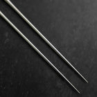 Moribashi Essstäbchen Honyaki Edelstahl Schwarzer Ishime Griff 150mm-[Musashi]-[Japan-Küchenmesser]