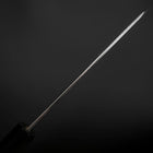Mukimono Blue Steel #2 Kasumi Büffelhorn und Ebenholz Griff 170mm-[Musashi]-[Japan-Küchenmesser]