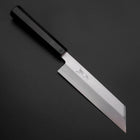 Mukimono Blue Steel #2 Kasumi Büffelhorn und Ebenholz Griff 170mm-[Musashi]-[Japan-Küchenmesser]