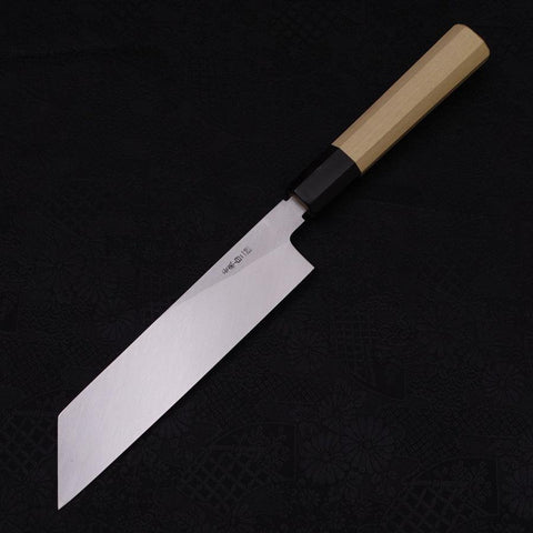Mukimono White Steel #2 Kasumi Büffelhorn und Magnolienholz Griff 180mm-[Musashi]-[Japan-Küchenmesser]