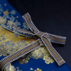 Musashi Japanese Style Kitchen Knife Roll Blue-Golden Sakura River 1 Pockets Handmade-[Musashi]-[Japan-Küchenmesser]